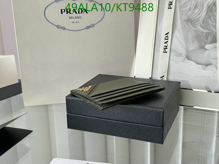 Prada-Wallet Mirror Quality Code: KT9488 $: 49USD