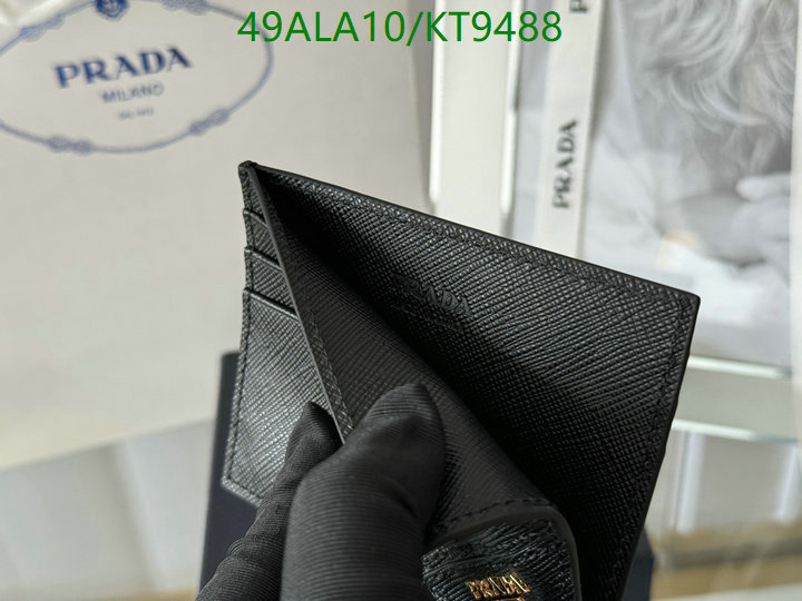 Prada-Wallet Mirror Quality Code: KT9488 $: 49USD