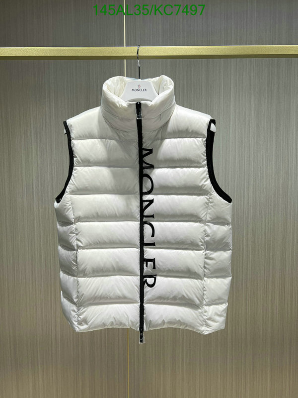 Moncler-Down jacket Men Code: KC7497 $: 145USD