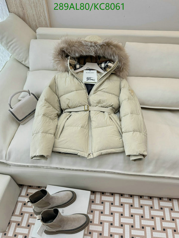 Burberry-Down jacket Women Code: KC8061 $: 289USD