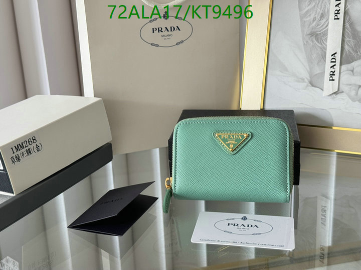 Prada-Wallet Mirror Quality Code: KT9496 $: 72USD