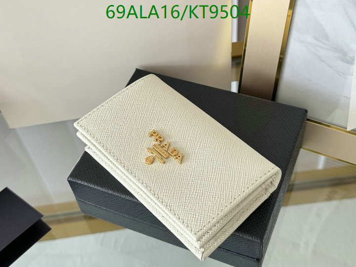 Prada-Wallet Mirror Quality Code: KT9504 $: 69USD