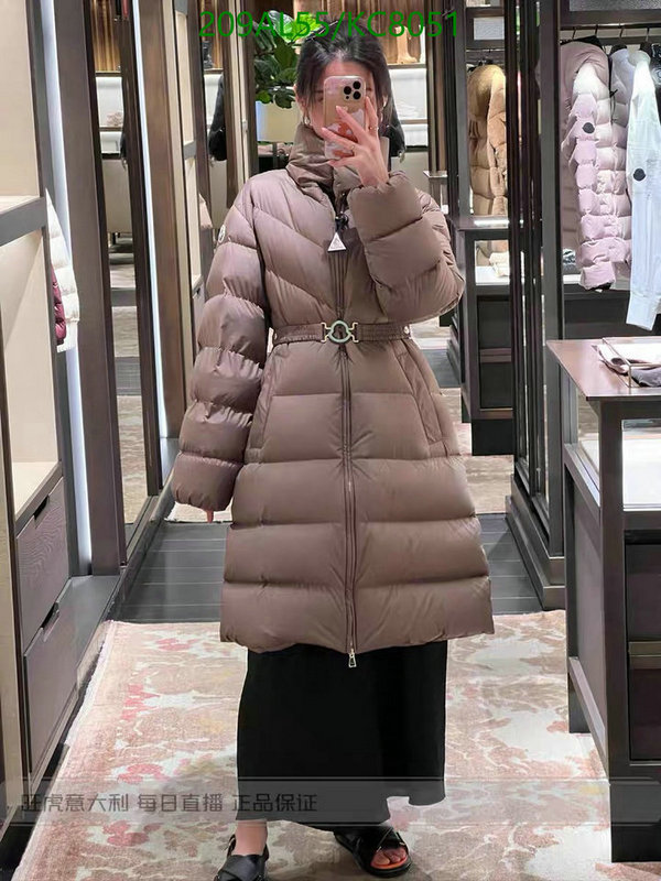 Moncler-Down jacket Women Code: KC8051 $: 209USD