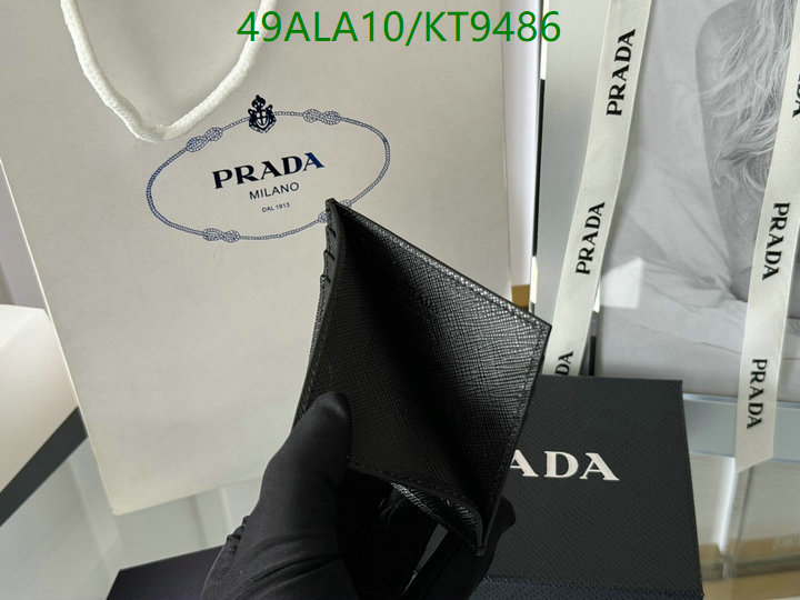 Prada-Wallet Mirror Quality Code: KT9486 $: 49USD