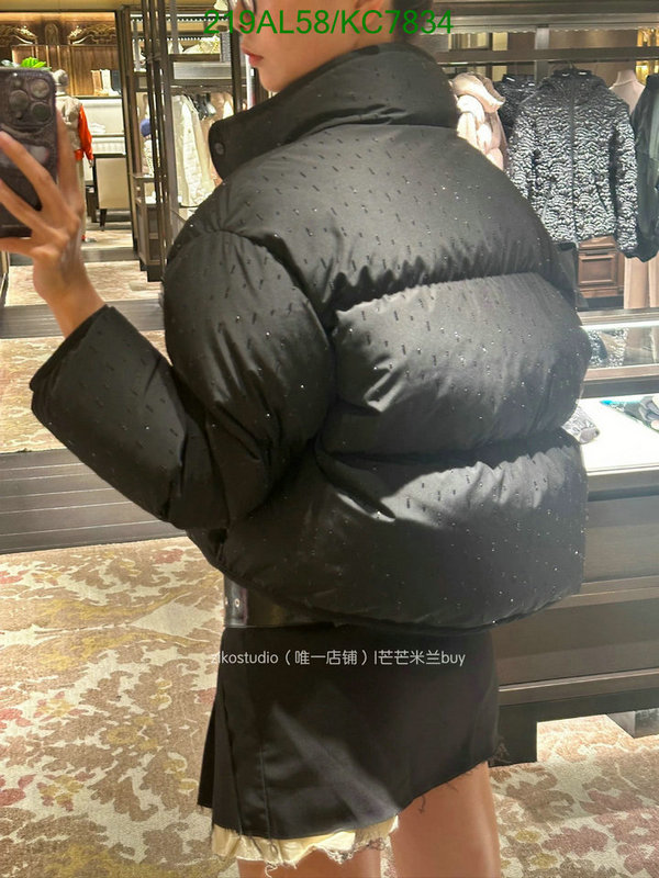 Moncler-Down jacket Women Code: KC7834 $: 219USD