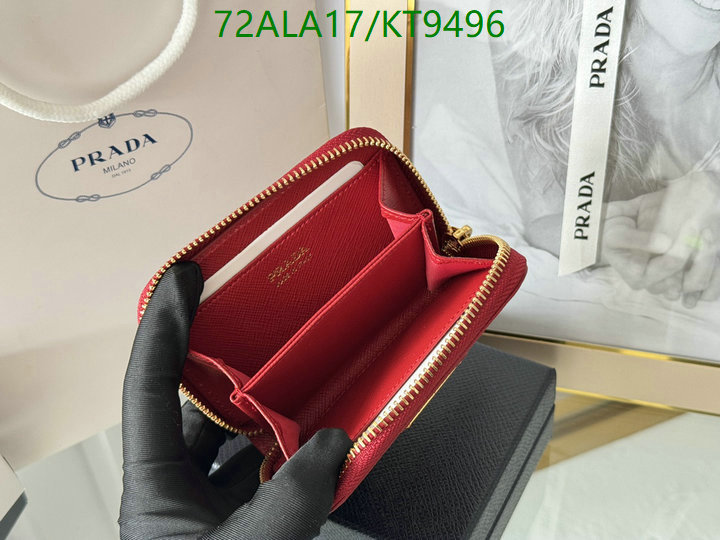 Prada-Wallet Mirror Quality Code: KT9496 $: 72USD