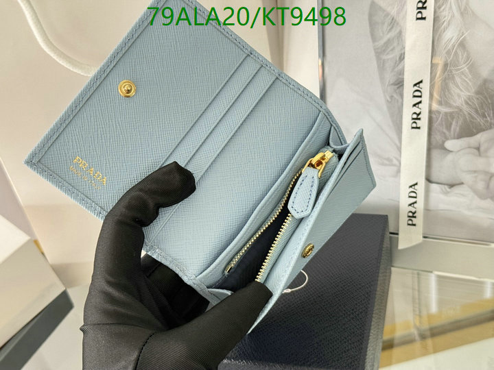 Prada-Wallet Mirror Quality Code: KT9498 $: 79USD