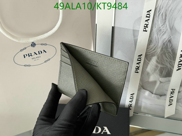 Prada-Wallet Mirror Quality Code: KT9484 $: 49USD