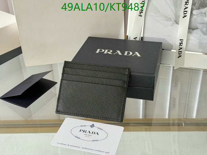 Prada-Wallet Mirror Quality Code: KT9487 $: 49USD