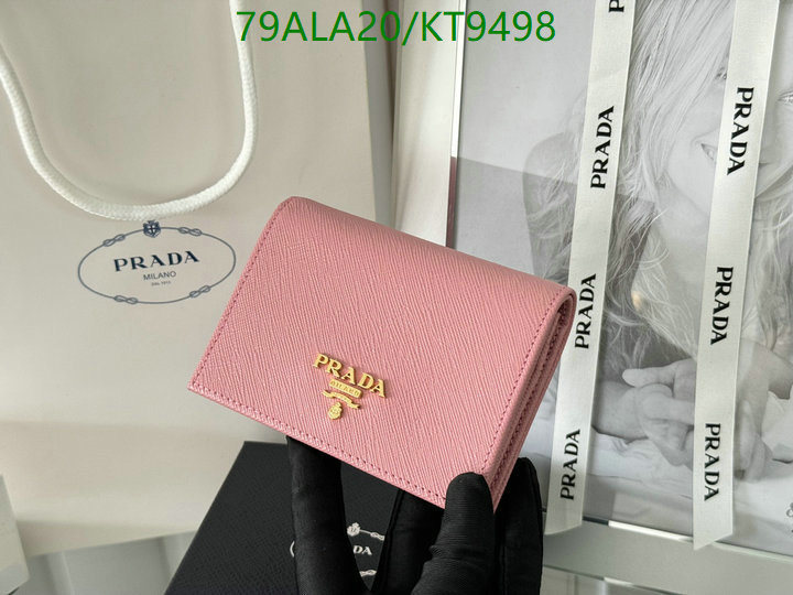 Prada-Wallet Mirror Quality Code: KT9498 $: 79USD