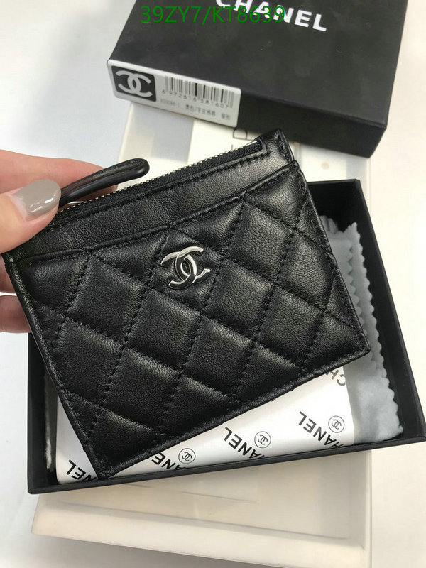 Chanel-Wallet(4A) Code: KT8639 $: 39USD