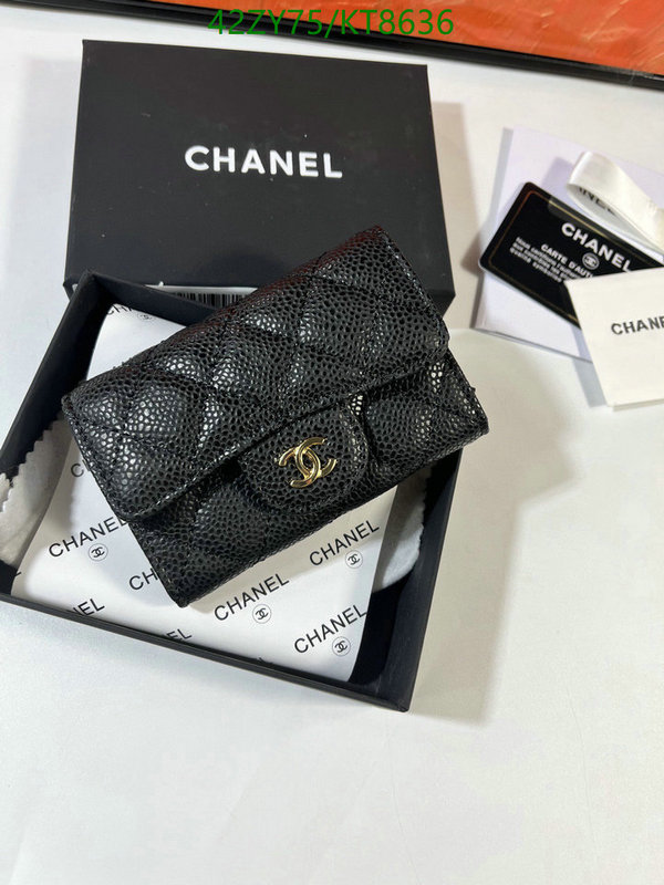 Chanel-Wallet(4A) Code: KT8636 $: 42USD