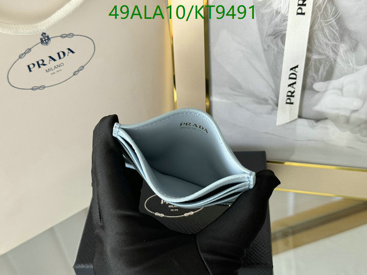 Prada-Wallet Mirror Quality Code: KT9491 $: 49USD