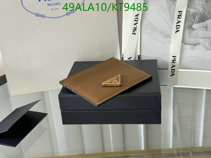 Prada-Wallet Mirror Quality Code: KT9485 $: 49USD