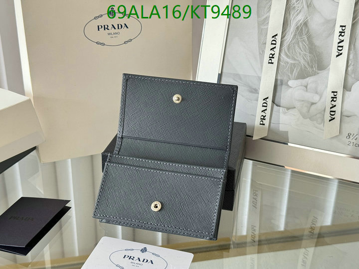 Prada-Wallet Mirror Quality Code: KT9489 $: 69USD