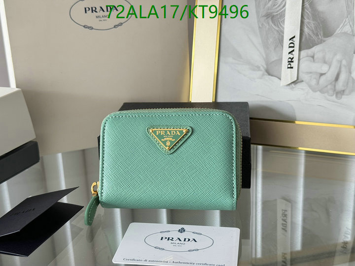 Prada-Wallet Mirror Quality Code: KT9496 $: 72USD