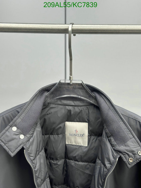 Moncler-Down jacket Men Code: KC7839 $: 209USD