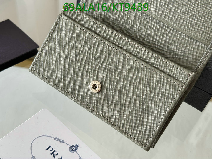 Prada-Wallet Mirror Quality Code: KT9489 $: 69USD