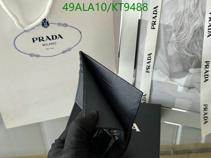 Prada-Wallet Mirror Quality Code: KT9488 $: 49USD