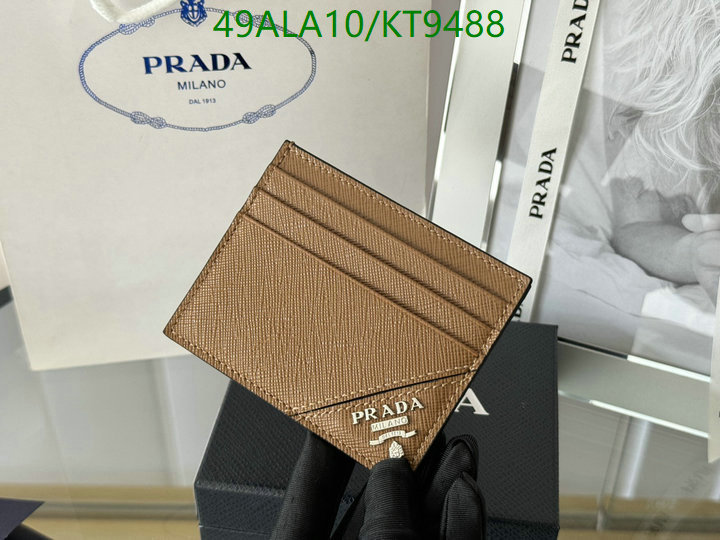 Prada-Wallet Mirror Quality Code: KT9488 $: 49USD