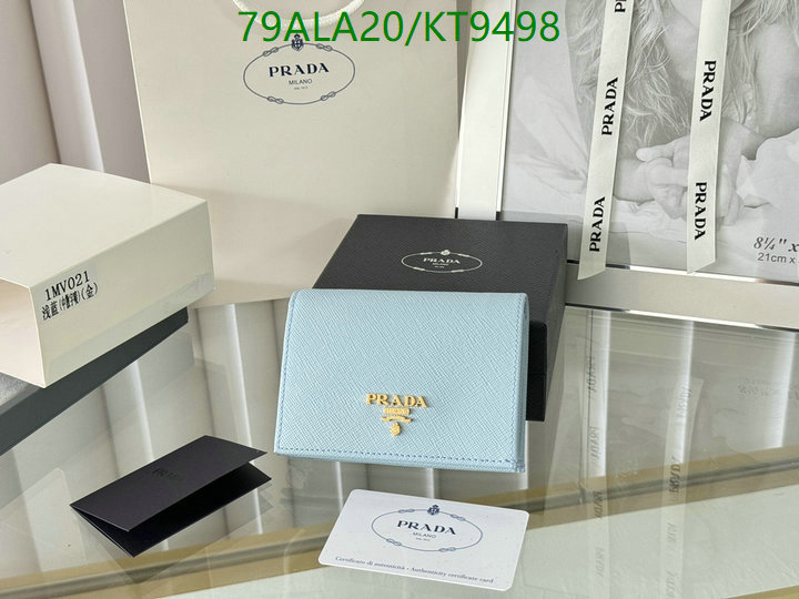 Prada-Wallet Mirror Quality Code: KT9498 $: 79USD