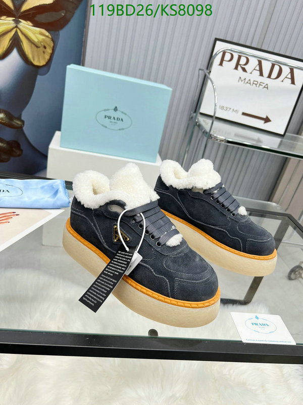 Prada-Women Shoes Code: KS8098 $: 119USD