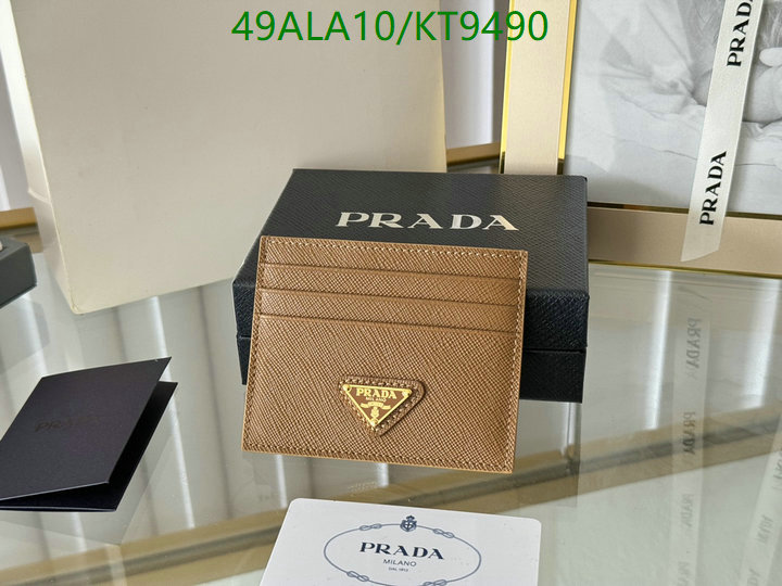 Prada-Wallet Mirror Quality Code: KT9490 $: 49USD