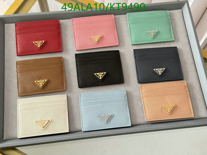 Prada-Wallet Mirror Quality Code: KT9490 $: 49USD