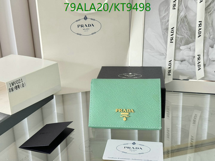 Prada-Wallet Mirror Quality Code: KT9498 $: 79USD