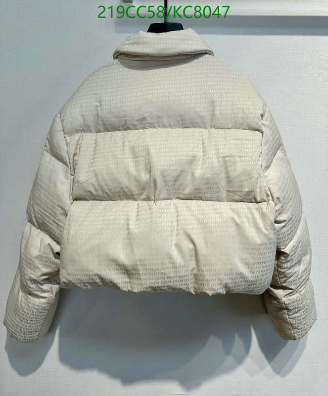 Miu Miu-Down jacket Women Code: KC8047 $: 219USD