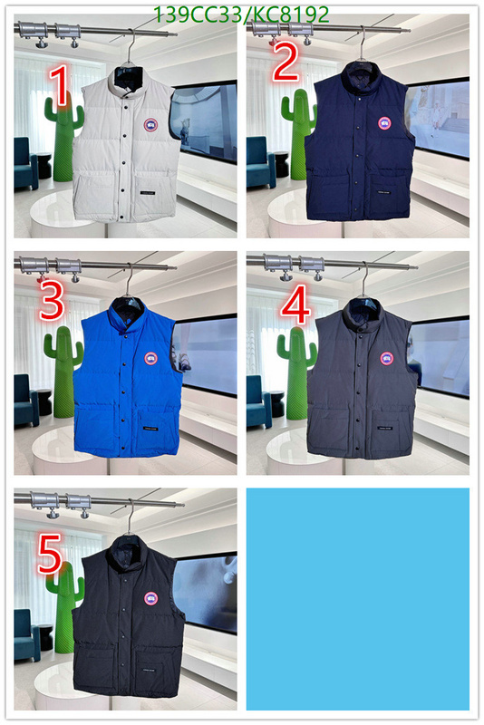 Canada Goose-Down jacket Men Code: KC8192 $: 139USD