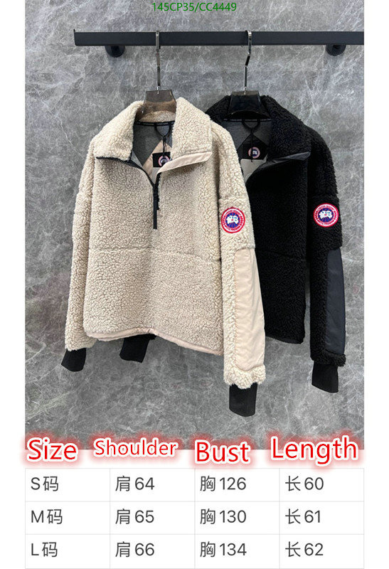 Canada Goose-Down jacket Women Code: CC4449 $: 145USD