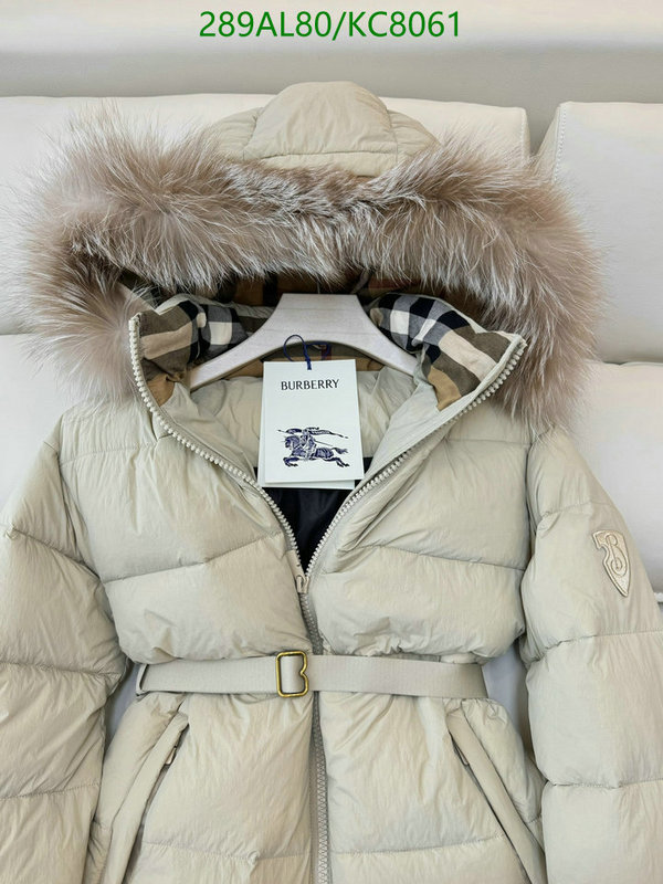 Burberry-Down jacket Women Code: KC8061 $: 289USD