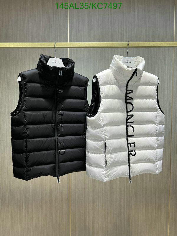 Moncler-Down jacket Men Code: KC7497 $: 145USD