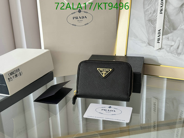 Prada-Wallet Mirror Quality Code: KT9496 $: 72USD