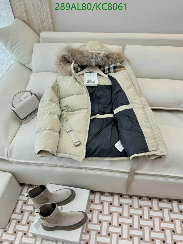 Burberry-Down jacket Women Code: KC8061 $: 289USD