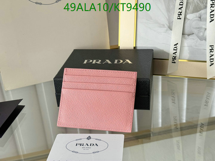 Prada-Wallet Mirror Quality Code: KT9490 $: 49USD