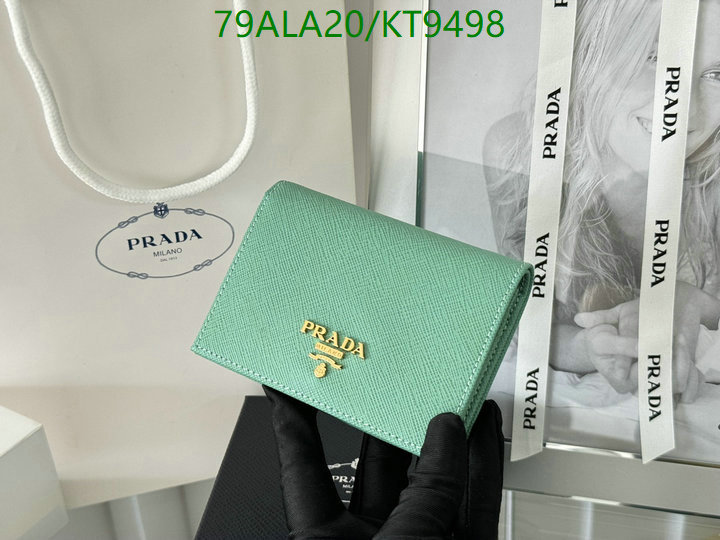 Prada-Wallet Mirror Quality Code: KT9498 $: 79USD