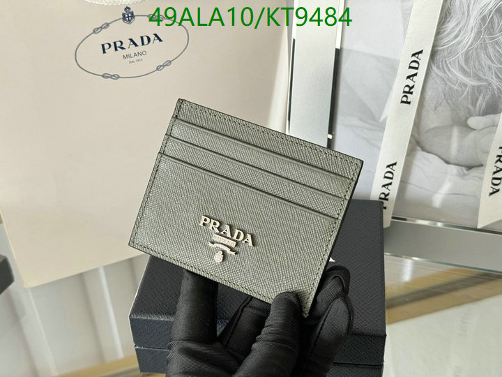 Prada-Wallet Mirror Quality Code: KT9484 $: 49USD