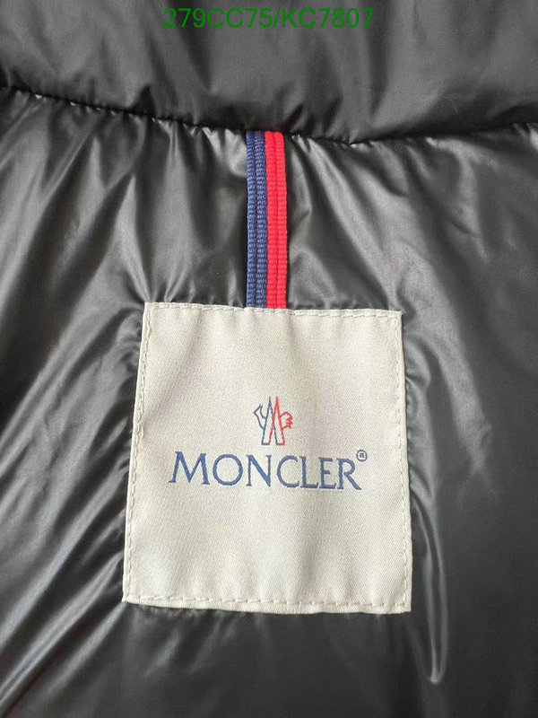 Moncler-Down jacket Men Code: KC7807 $: 279USD