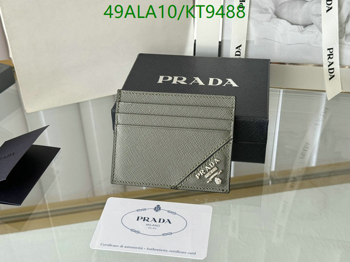 Prada-Wallet Mirror Quality Code: KT9488 $: 49USD