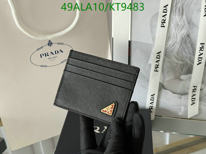 Prada-Wallet Mirror Quality Code: KT9483 $: 49USD