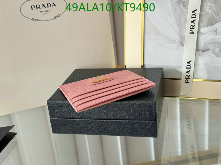 Prada-Wallet Mirror Quality Code: KT9490 $: 49USD