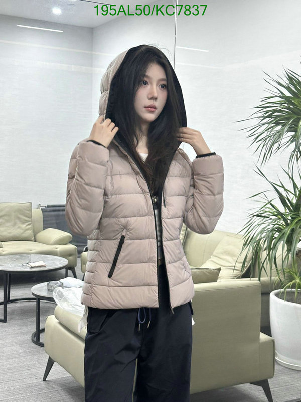 Moncler-Down jacket Women Code: KC7837 $: 195USD