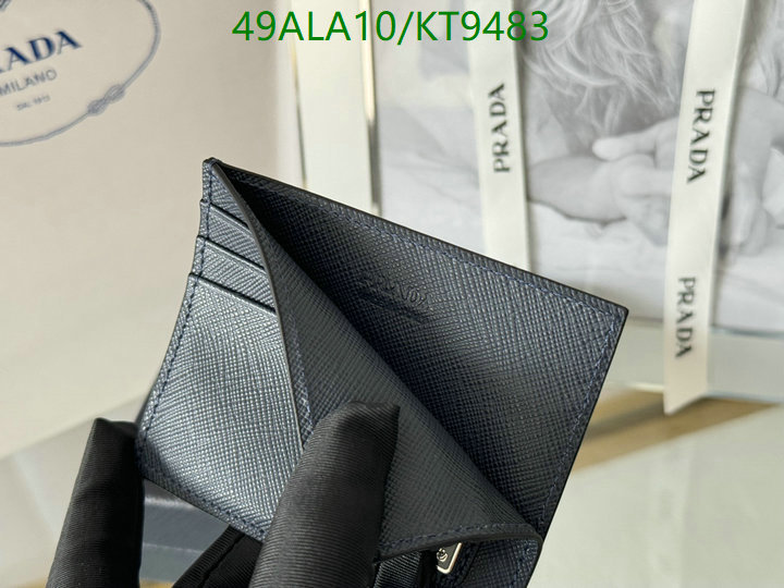 Prada-Wallet Mirror Quality Code: KT9483 $: 49USD