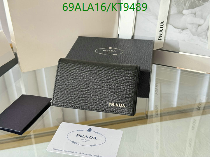 Prada-Wallet Mirror Quality Code: KT9489 $: 69USD