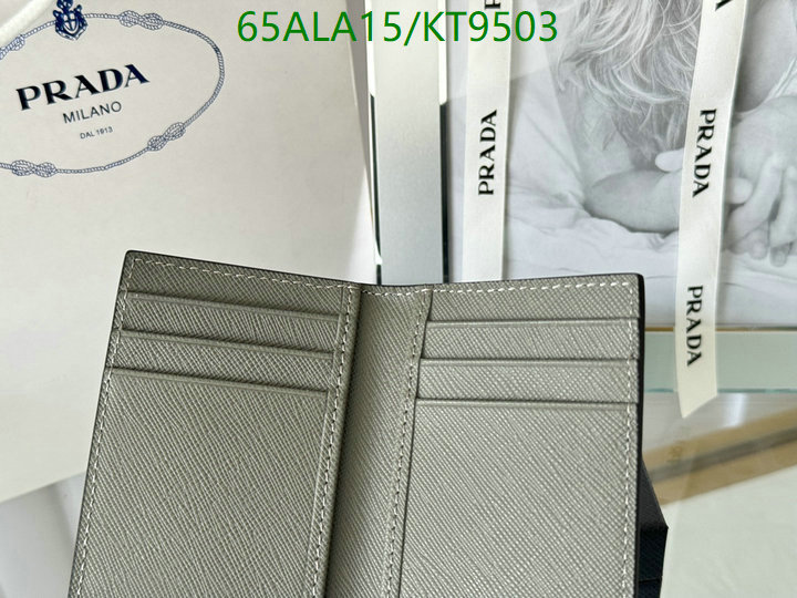 Prada-Wallet Mirror Quality Code: KT9503 $: 65USD