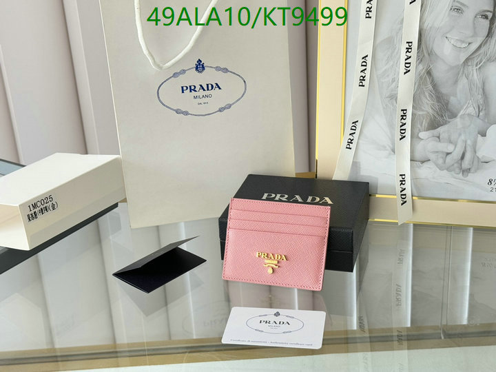 Prada-Wallet Mirror Quality Code: KT9499 $: 49USD