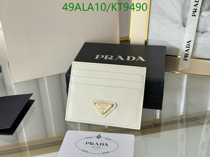 Prada-Wallet Mirror Quality Code: KT9490 $: 49USD