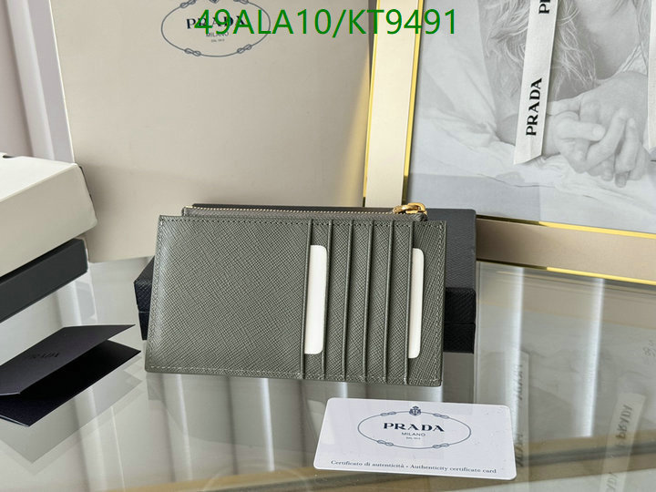 Prada-Wallet Mirror Quality Code: KT9491 $: 49USD